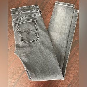 AG Adriano Goldschmied Legging Ankle Super Skinny Jean  grey gradient 26